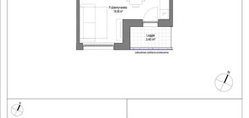 Kawalerka smart home z loggią, gdańsk zaspa