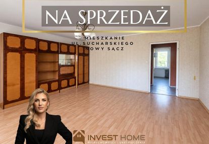 Na sprzedaż mieszkanie dwustronne z balkonem 2 piętro ul.sucharskiego nowy sącz