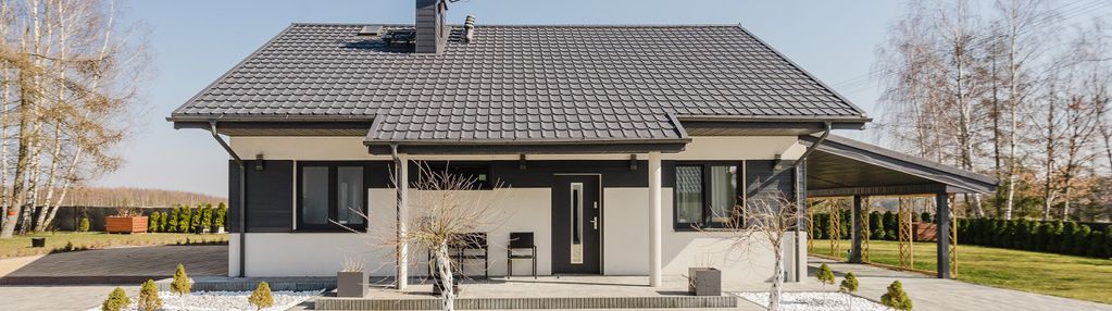 Potęgowo- dom plus hala usługowa