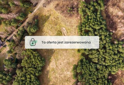 Działka 1,37 ha przy lesie | zabudowa zagrodowa
