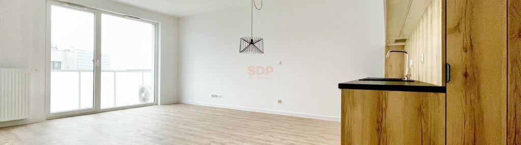 Nowe, wykończone, 2 pokoje z balkonem przy zieleni
