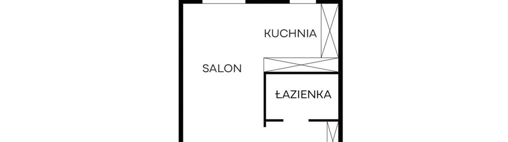 Kawalerka świetna komunikacja koło pętli tram