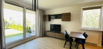Wysoki parter, 2 pokoje, ogródek 57m2, od 1.09
