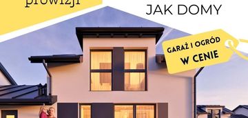 Mieszkania jak domy – garaż i ogród w cenie !
