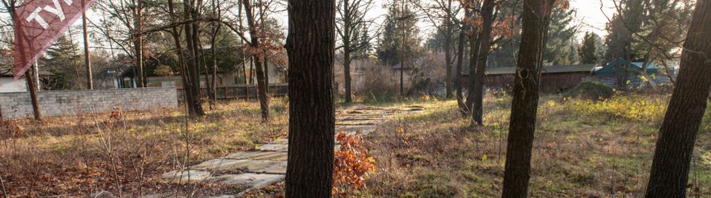 Działka z warunkami zabudowy na 4 domy