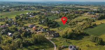 Widokowa działka w zabłociu - gmina biskupice