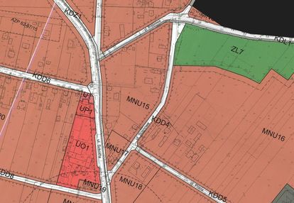 Działka mieszkaniowo-usługowa 1980 m2, cendrowice