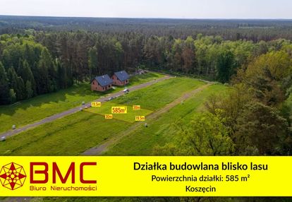 Działka 585m2 w środku lasu