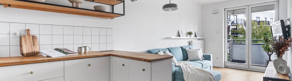 Wnętrze z duszą-słoneczne-duży balkon-3 pok.