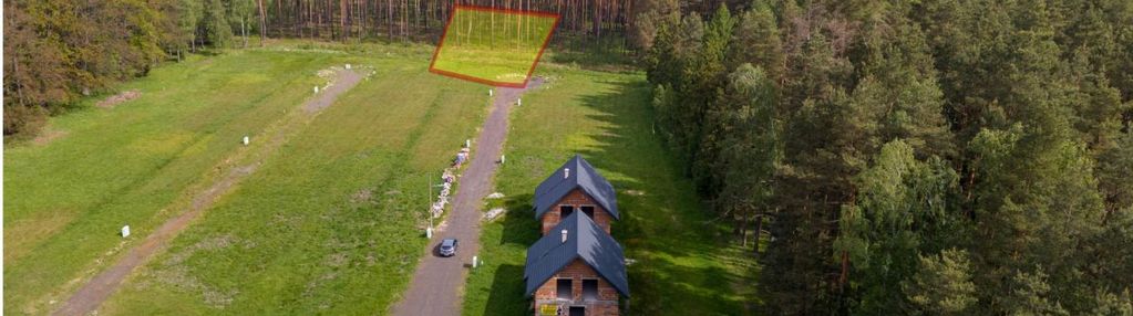 Działka budowlana otoczona lasem koszęcin 743m2