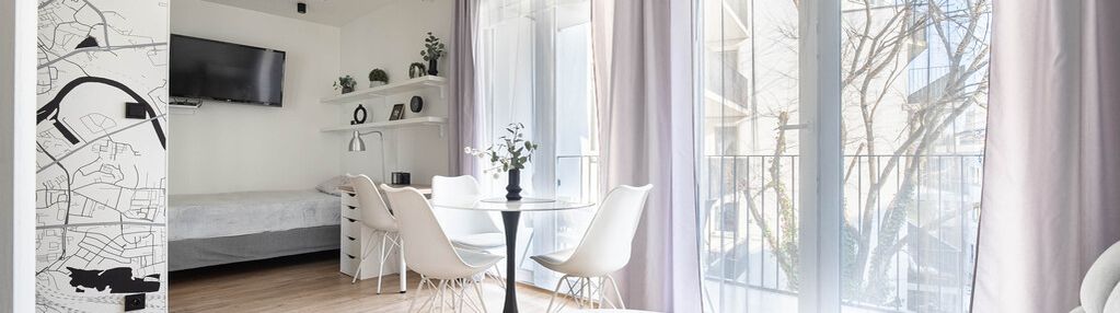 Nowoczesne studio, blisko centrum! 30m+ balkon