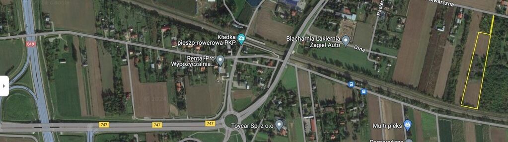 Działka usł-przem. węglinek płd/lublin – 1,45 ha