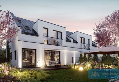 Ii etap! bliźniak na dużej działce | garaż w bryle