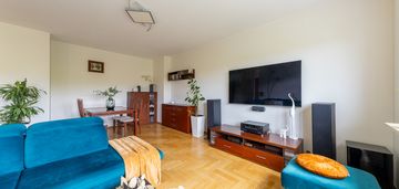 Dwupoziomowy apartament z widokiem na park