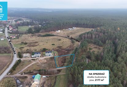 Działka budowlana 2177 m²  – domatówko, gm. puck