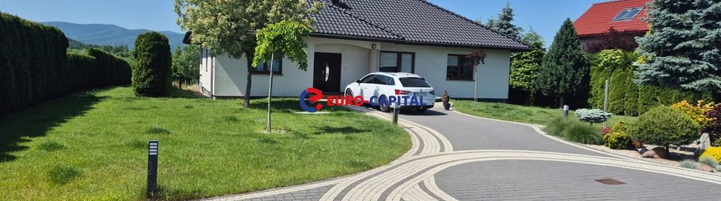 Klecza dolna pniaki dom z dużą i widokową działką