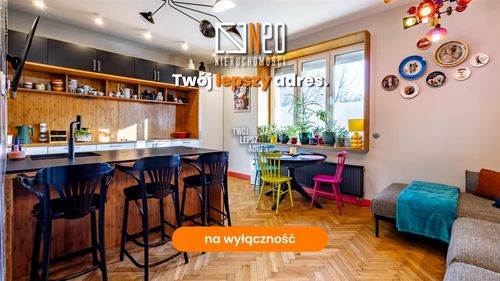 Designerskie mieszkanie z ogródkiem i garażem