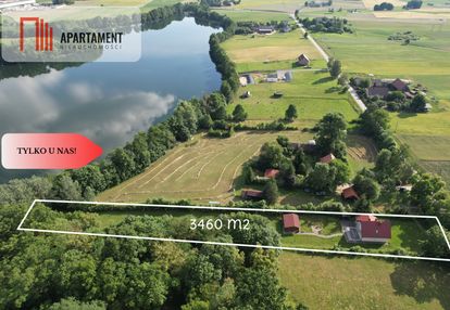 Dom z linią brzegową  jeziora! bory tucholskie