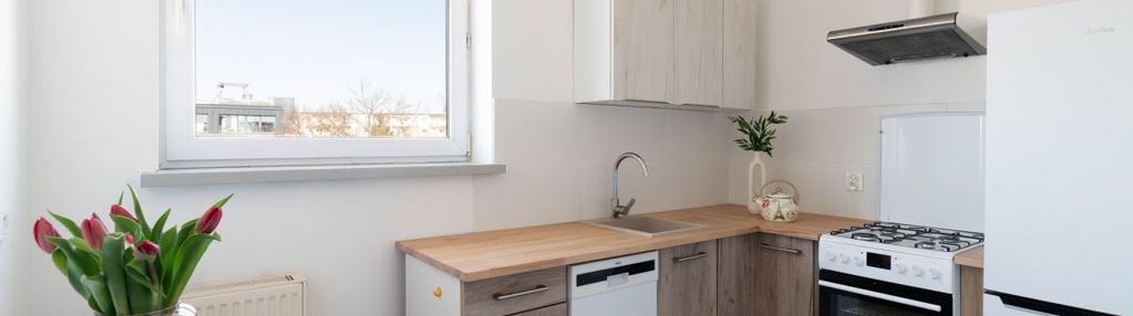 Kawalerka z balkonem i blisko parku sołackiego