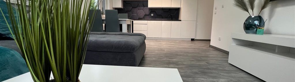 Nowe umeblowane 3 pokojowe + garaż + ogródek