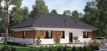 Nowy parterowy dom | za miastem | 118m2