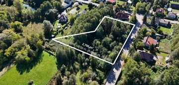 Działka budowlana / 2700 m2 / warunki zabudowy