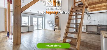 3-pokojowe mieszkanie z antersolą i balkonem