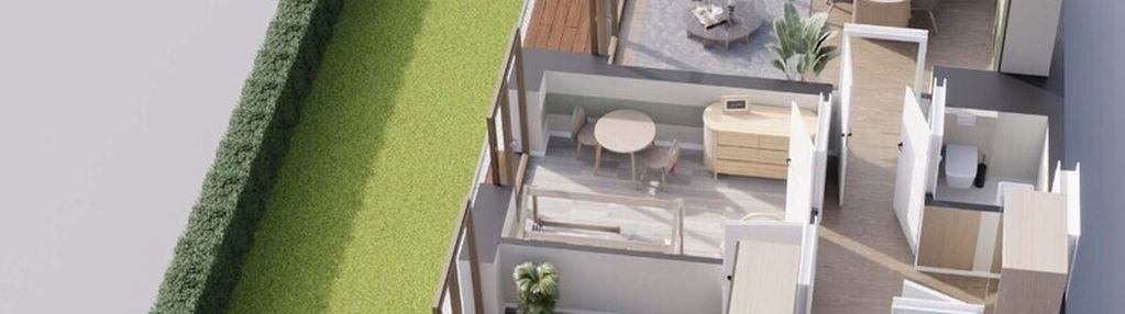 Sunrise park | mieszkanie nr 0.3 | 3 pokoje 55,64 m² + ogród |