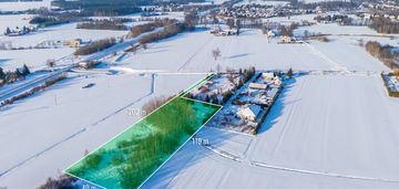 Działki budowlane 10 km na południe od ciechanowa