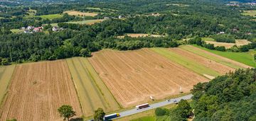 Działka inwestycyjna pod wz okocim