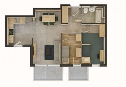 ⭐ okazja 2 balkony  3 pietro gotowe do odbioru ⭐