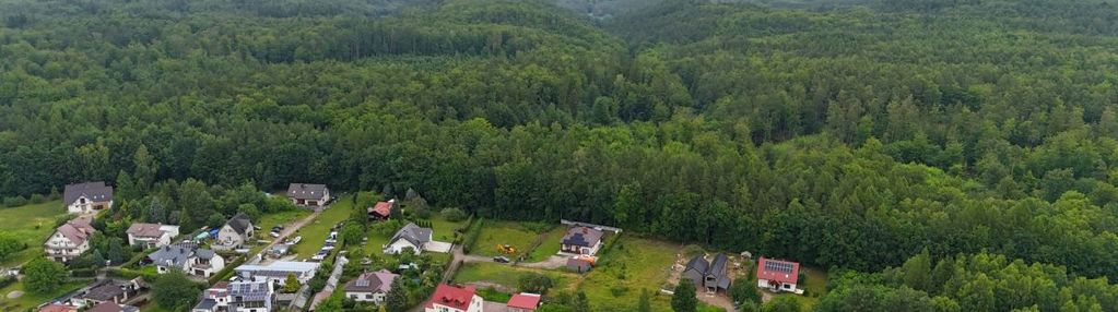 Uzbrojona, płaska działka pod lasem - gdynia !