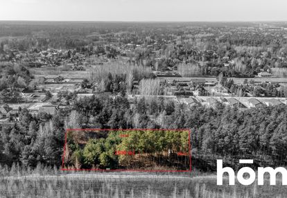 Rosanów - zalesiona działka budowlana 2500 m2