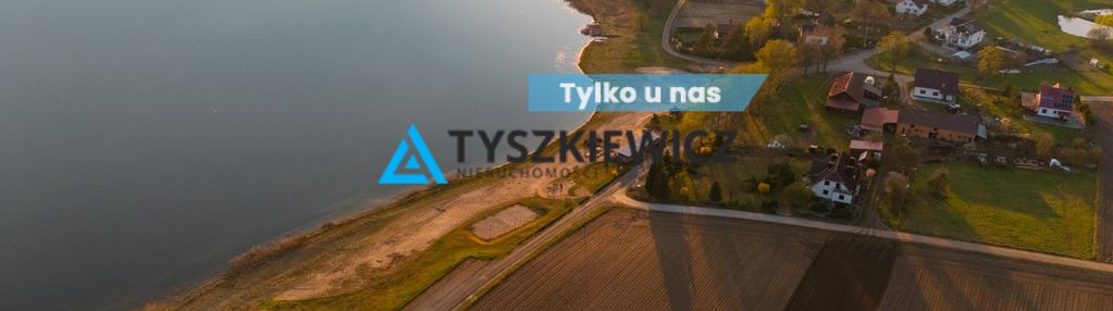 Działka w pobliżu jeziora wiejskiego - łąkie