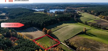 Spokój, natura, jeziora–działka zagrodowa dormowo