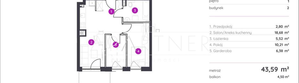 Promocja ! m 4 przy umed.