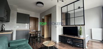 Luksusowe dwa pokoje w sercu browarów, balkon
