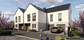 Bliźniak | działka 590 m2 | balkon | siechnice