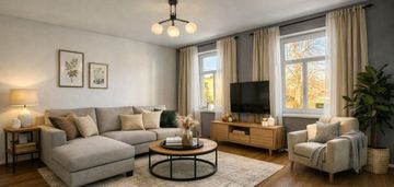 2 pokojowe z ogródkiem w krzeszowie