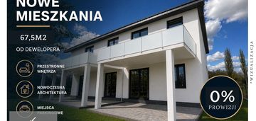 Nowoczesne mieszkania o pow. 67,5m² z wyjściem na