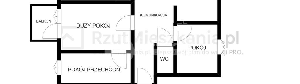 Mieszkanie 4 pokoje - 57m2 - świetna lokalizacja