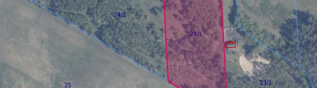 Działka 1,26 ha z wz | 2 domy | stara huta