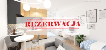 Rezerwacja/mieszkanie 27,48m2 w nowej inwestycji blisko dworca głównego