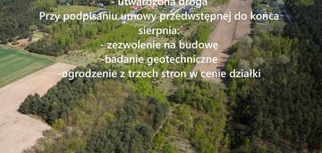 Działki budowlane z mediami w dolinie wkry
