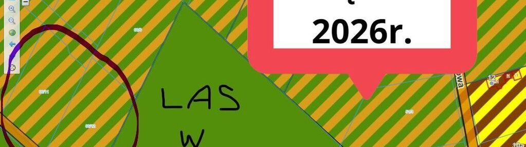 Działki przy lesie  odlicz vat -23%, bez pcc