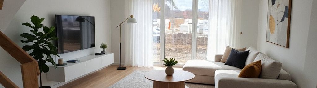 ? bezczynszowy szereg dla rodziny, garaż, ogród