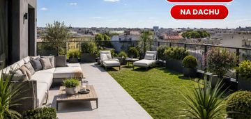 Apartament 2-poziomowy z tarasem na dachu!