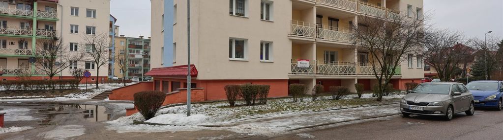 3 pokoje z balkonem na parterze!