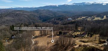 Działka w cichej i spokojnej okolicy