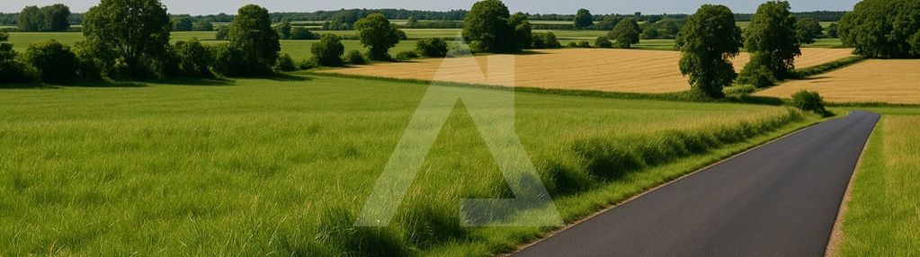 Samsieczynek, działka z miediami asfalt! wz